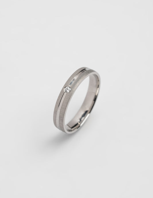 Axis Diamond Ring